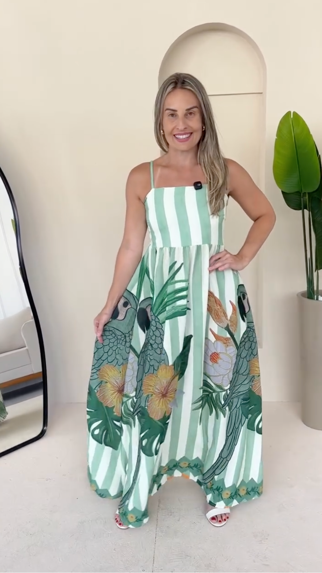 Vestido Tropical Sarah